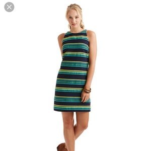 Vineyard Vines Striped Jacquared Shift Dress
